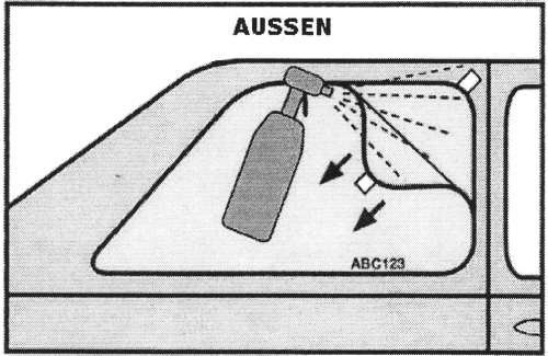 Autofensterfolien Montageanleitung Bild 2