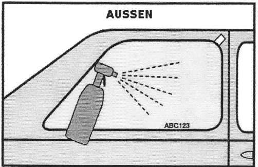 Autoscheibenfolien Montageanleitung Bild 2