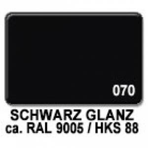 Autofarbfolien 970 Schwarz Glanz Meterware - Bild 1