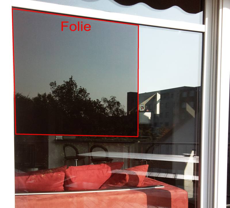 Fensterfolie Sichtschutz Folie Sonnenschutz Glasdekorfolie Chamäleon
